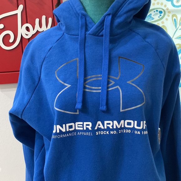 Mens Under Armour 💙Hoodie, size M - Picture 2 of 7